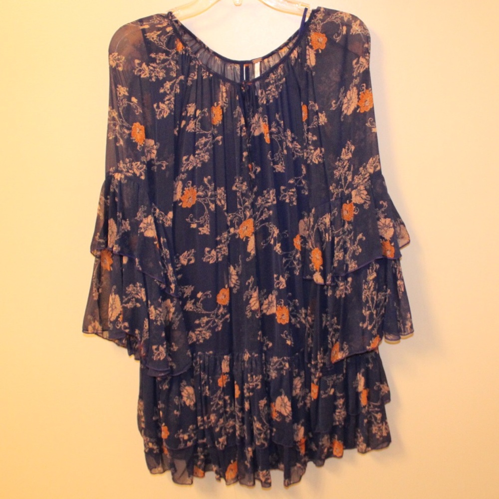 Free People Ruffle-Tier Dress